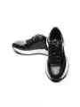 Pantofi Sport Barbati din piele naturala L2412 BLACK | ADVANCER
