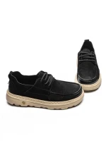 Mocasini Barbati din piele naturala 6801 BLACK | ADVANCER