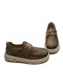 Mocasini Barbati din piele naturala 6801 KHAKI | ADVANCER