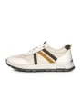 Pantofi Sport Barbati din piele naturala 21835 WHITE-BROWN | ADVANCER