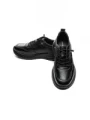 Pantofi Sport Barbati din piele naturala 82080 BLACK | ADVANCER