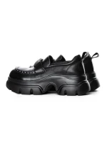 Pantofi Casual Dama din piele naturala 3217 BLACK | ADVANCER