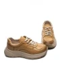 Pantofi Sport Dama din piele naturala S5353 YELLOW | ADVANCER