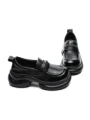 Pantofi Casual Dama din piele naturala 10821 BLACK | ADVANCER