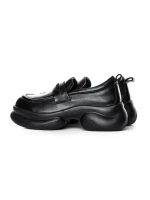 Pantofi Casual Dama din piele naturala 10821 BLACK | ADVANCER