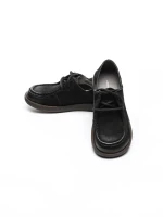 Pantofi Casual Dama din piele naturala 3852 BLACK | ADVANCER