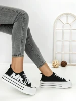 Tenisi Dama 810-4A BLACK-WHITE | RED JIN