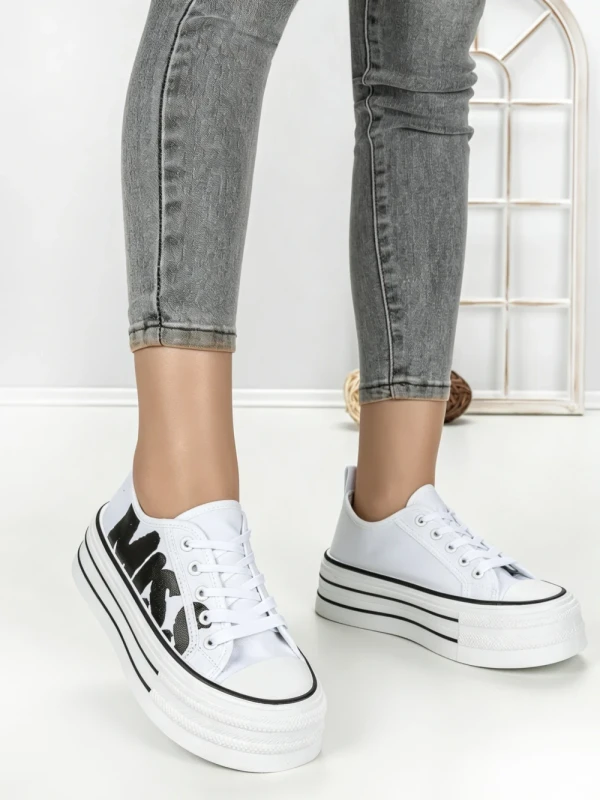 Tenisi Dama 810-4E WHITE-BLACK | RED JIN