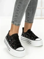 Tenisi Dama 885-4A BLACK | RED JIN