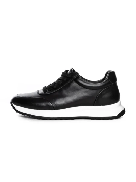 Pantofi Sport Barbati din piele naturala 5326 BLACK | ADVANCER