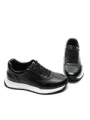 Pantofi Sport Barbati din piele naturala 5326 BLACK | ADVANCER
