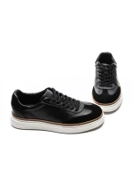 Pantofi Sport Barbati din piele naturala 5332 BLACK | ADVANCER