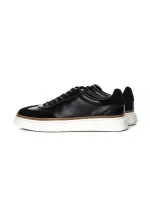 Pantofi Sport Barbati din piele naturala 5332 BLACK | ADVANCER
