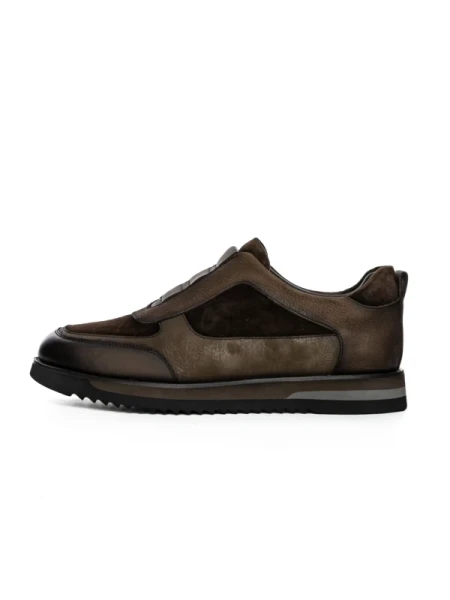 Pantofi Sport Barbati din piele naturala 1-528-70 COFFEE | ADVANCER