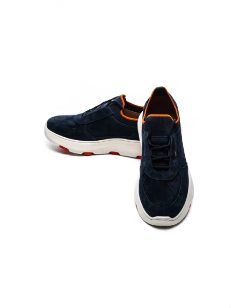 Pantofi Sport Barbati din piele naturala 25911 BLUE | ADVANCER