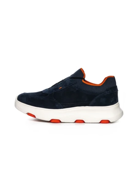 Pantofi Sport Barbati din piele naturala 25911 BLUE | ADVANCER