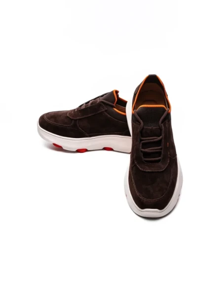 Pantofi Sport Barbati din piele naturala 25911 COFFEE | ADVANCER
