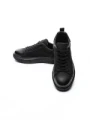 Pantofi Sport Barbati din piele naturala 3209B BLACK | ADVANCER