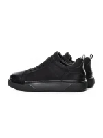 Pantofi Sport Barbati din piele naturala 3209B BLACK | ADVANCER