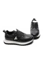 Pantofi Sport Barbati din piele naturala 7058 BLACK-WHITE | ADVANCER