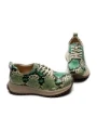 Pantofi Sport Dama din piele naturala 10886 GREEN | ADVANCER
