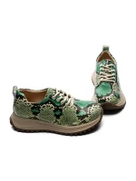 Pantofi Sport Dama din piele naturala 10886 GREEN | ADVANCER