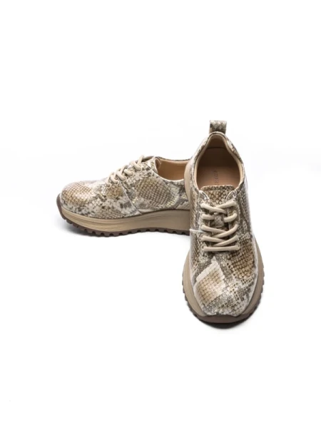 Pantofi Sport Dama din piele naturala 10886 APRICOT | ADVANCER