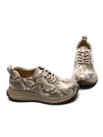 Pantofi Sport Dama din piele naturala 10886 APRICOT | ADVANCER