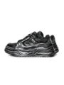 Pantofi Sport Barbati din piele naturala 98512-1 BLACK | ADVANCER