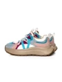 Pantofi Sport Dama din piele naturala HW9256-1 BLUE-RED | FRANCO GERARDO