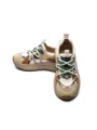 Pantofi Sport Dama din piele naturala HW9256-1 YELLOW-GREEN | FRANCO GERARDO