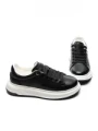 Pantofi Sport Barbati din piele naturala 8632-1 BLACK | ADVANCER