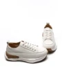 Pantofi Sport Dama din piele naturala BG08 CREAM | ADVANCER