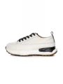 Pantofi Sport Dama din piele naturala BG08 CREAM-BLACK | ADVANCER