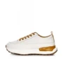 Pantofi Sport Dama din piele naturala BG08 CREAM-YELLOW | ADVANCER