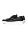 Mocasini Barbati 5NXE56 BLACK-WHITE | EXCENTRIC SHOES