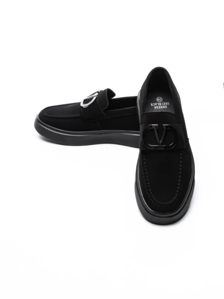 Mocasini Barbati 5NXE56 ALL BLACK | EXCENTRIC SHOES