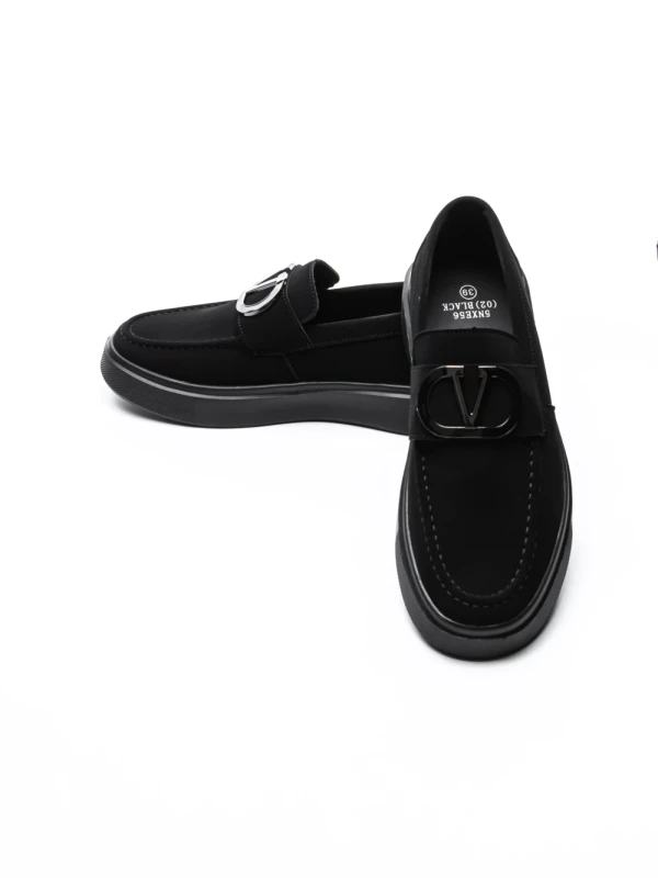 Mocasini Barbati 5NXE56 ALL BLACK | EXCENTRIC SHOES