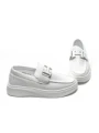 Mocasini Barbati 5NXE55 ALL WHITE | EXCENTRIC SHOES