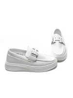 Mocasini Barbati 5NXE55 ALL WHITE | EXCENTRIC SHOES