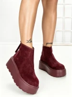Ghete Dama cu Platforma 58WL19 WINERED | MEI