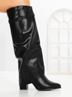 Cizme Dama cu Toc 6AH35 BLACK | MEI