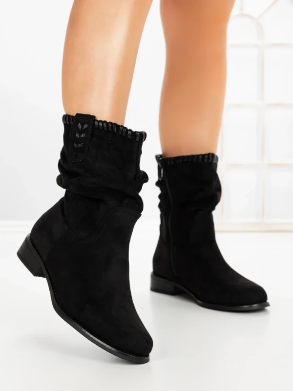 Ghete Dama Imblanite 6AH23 BLACK | MEI