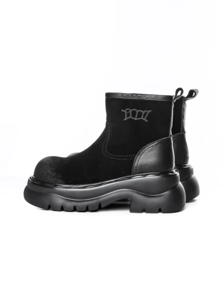 Ghete Dama din piele naturala 10551-2 BLACK | ADVANCER