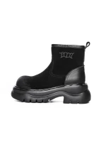 Ghete Dama din piele naturala 10551-2 BLACK | ADVANCER