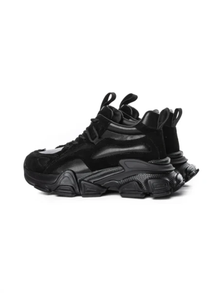 Ghete Dama din piele naturala 2015 BLACK | ADVANCER