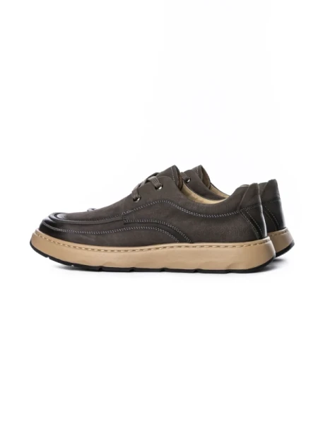 Mocasini Barbati din piele naturala 5297 GREY | ADVANCER