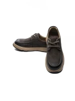 Mocasini Barbati din piele naturala 5297 GREY | ADVANCER