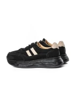 Pantofi Sport Dama din piele naturala A7068 BLACK | ADVANCER