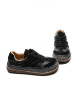 Pantofi Sport Dama din piele naturala 6022 BLACK | ADVANCER